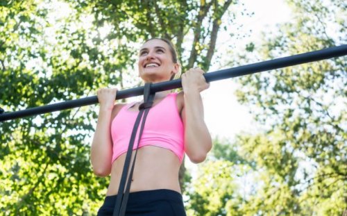 Pull-up oefening