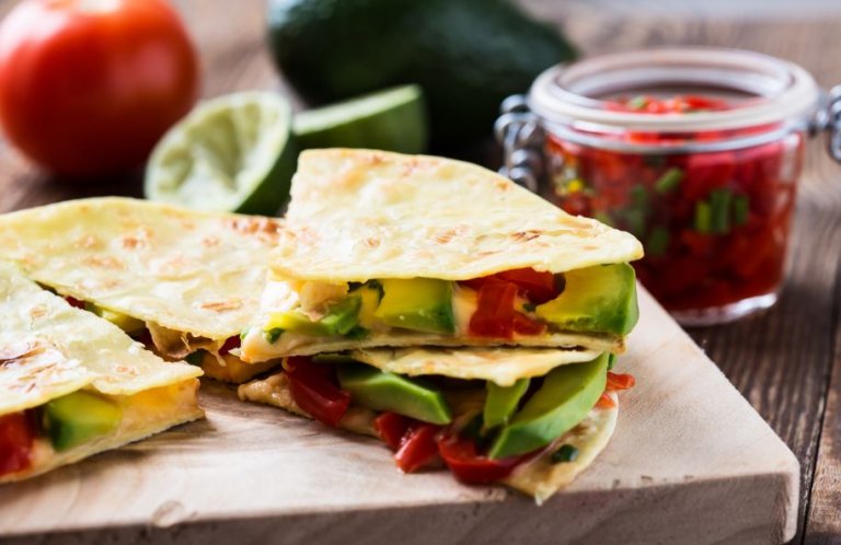 Avocado quesadilla