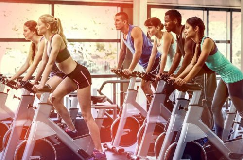 Spiergroei stimuleren indoor cycling