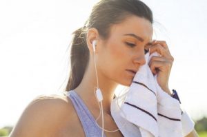 Verlies je gewicht als je zweet?