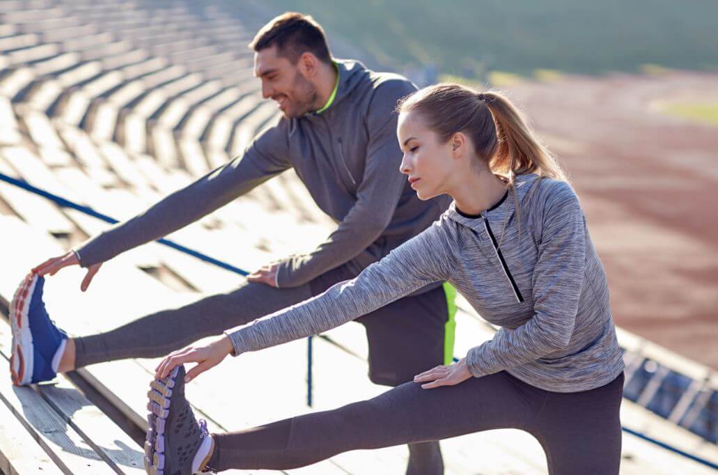 warming-up bij running