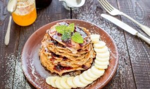 Recepten voor pannenkoeken van havermout