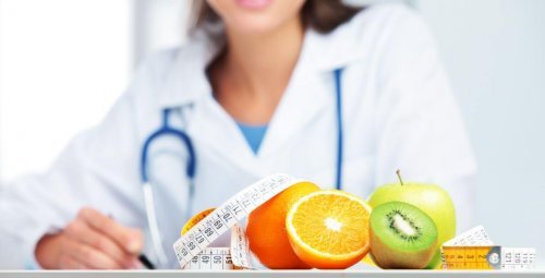 Fruit en een dokter