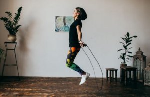 Ga thuis touwtjespringen