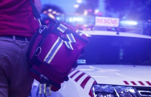 Rugzak in geval van een ramp