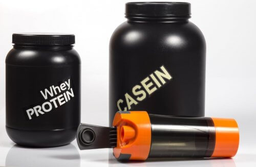 wei eiwitshake en caseine eiwitshake