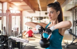 Work-outs met gewichten voor vrouwen