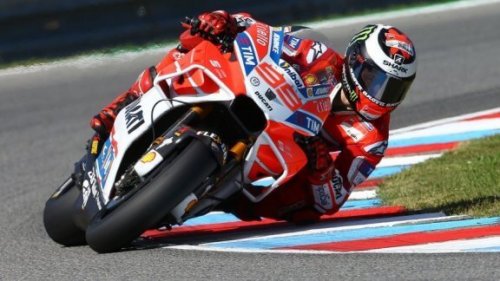 Spaanse MotoGP-coureur Jorge Lorenzo.