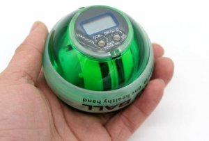 Power Ball voor biceps-oefeningen