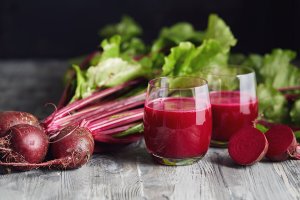 Rode bieten eten voor het sporten is goed voor je hersenen