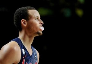 Stephen Curry en het populaire basketbal