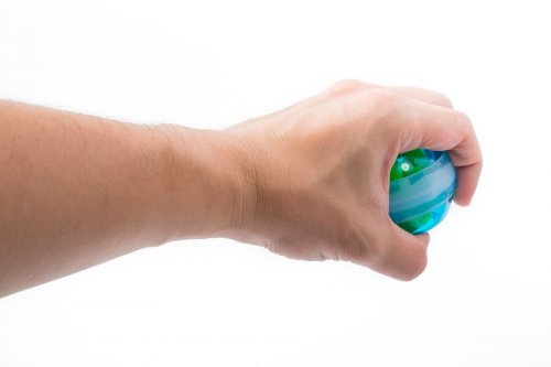 Train je borstspieren met de Power Ball