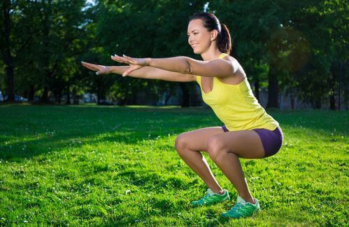 Squats kunnen effectief zijn om snel gewicht te verliezen