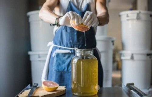 Kombucha is gefermenteerd voedsel