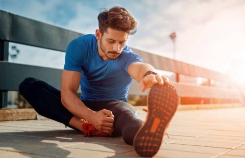 Stretchen na het sporten