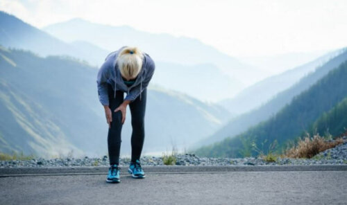 Pijn bij het trainen ervaren