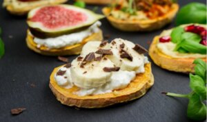 Zoete aardappeltoast