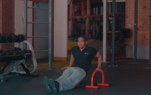 Triceps dips met de Pull Up Mate