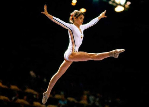 Nadia Comaneci is een van de beste Europese atleten